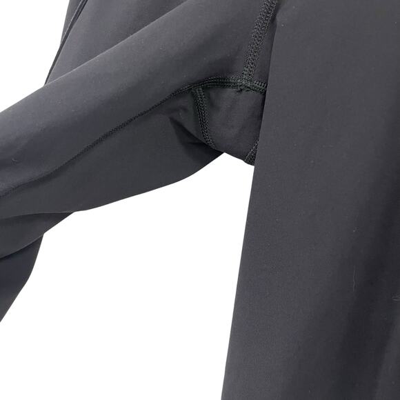 Lululemon Athletica Cropped Leggings Black Side Pockets Womens 4? - Picture 3 of 4